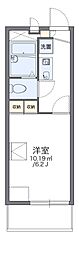 レオパレスルシェルブルー東大阪 1Kの間取図画像