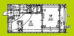 藤井寺市小山4丁目アパート 1LDKの間取図画像
