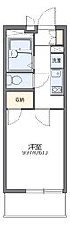 レオパレス久保吉 1Kの間取図画像