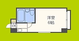 エムロード中川 ワンルームの間取図画像