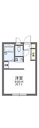 レオパレス東山 1Kの間取図画像
