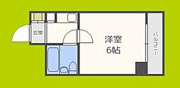 シャルムメゾン千林大宮 1Kの間取図画像