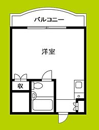 グレース国分町 ワンルームの間取図画像