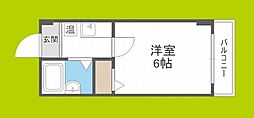 アームサミット 1Kの間取図画像