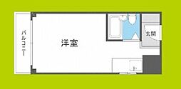 メイゾンサンライフ ワンルームの間取図画像