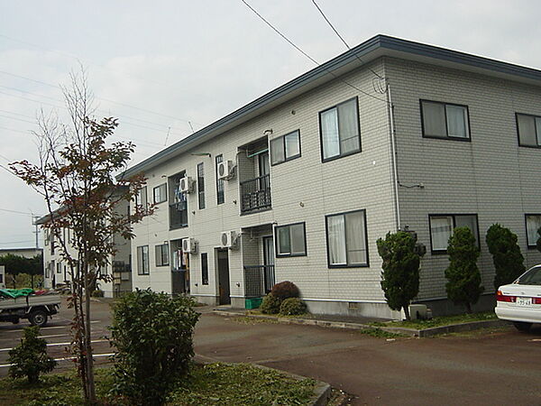 秋田県横手市安田字谷地岸(賃貸アパート2LDK・1階・52.06㎡)の写真 その1