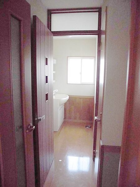 画像18:洗面所ドア作成　廊下側