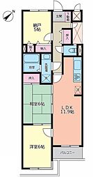 間取図画像 2SLDK