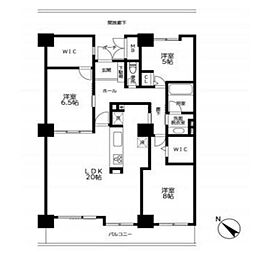 間取図画像 3LDK