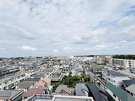 ルーフバルコニーからの眺望