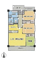 間取図画像 3LDK