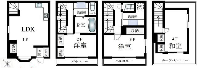 間取り 文京区本駒込5丁目