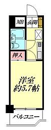 間取図画像 1K