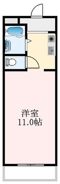 大阪府和泉市阪本町(賃貸マンション1K・2階・27.00㎡)の写真 その2