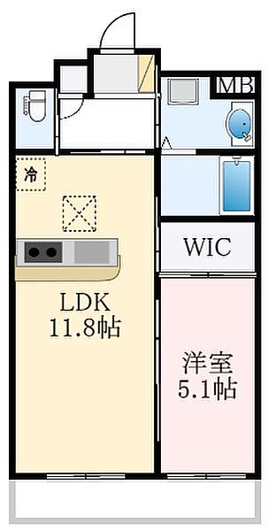 大阪府堺市美原区黒山(賃貸アパート1LDK・1階・42.07㎡)の写真 その2