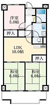 大阪府富田林市川面町2丁目1-17（賃貸マンション3LDK・1階・60.67㎡） その2