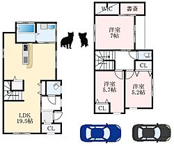 大阪府和泉市光明台2丁目15-12（賃貸一戸建3LDK・1階・98.88㎡） その2