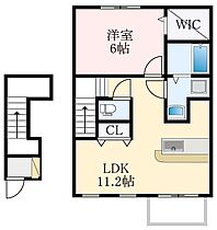 大阪府富田林市平町1丁目4223-1（賃貸アパート1LDK・2階・46.28㎡） その2