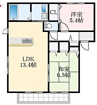 大阪府堺市中区陶器北（賃貸アパート2LDK・1階・57.97㎡） その2