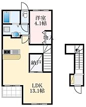 大阪府堺市東区引野町1丁（賃貸アパート1LDK・2階・45.15㎡） その2