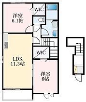 大阪府南河内郡河南町大字東山777（賃貸アパート2LDK・2階・57.63㎡） その2