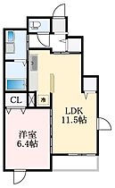 大阪府富田林市若松町西1丁目（賃貸マンション1LDK・3階・43.67㎡） その2