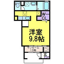 リュミエール  ｜ 栃木県鹿沼市緑町3丁目（賃貸アパート1R・1階・29.40㎡） その2