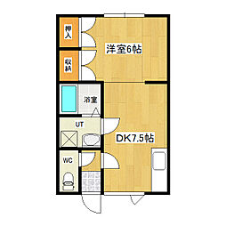 光西町進和ハイツ1 2階/202