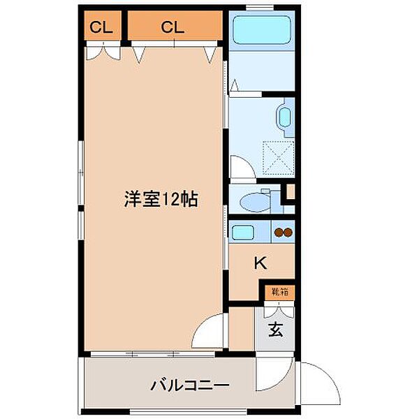 キューブ 216｜奈良県奈良市今小路町(賃貸マンション1K・2階・34.31㎡)の写真 その2