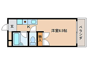 カレッジハウス 207 ｜ 奈良県奈良市北川端町4-1（賃貸マンション1R・2階・22.91㎡） その2