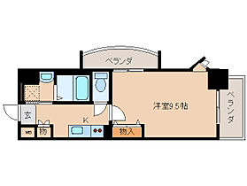 ｆｏｒｔｕｎａ三条大宮 501 ｜ 奈良県奈良市三条大宮町5-36（賃貸マンション1K・5階・29.25㎡） その2