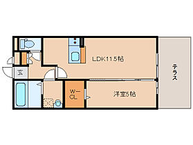 コムアニモ 108 ｜ 奈良県奈良市西九条町2丁目11-6（賃貸マンション1LDK・1階・41.67㎡） その2