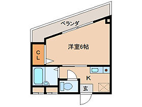 アリベーラ奈良 305 ｜ 奈良県奈良市角振新屋町11-1（賃貸マンション1K・3階・20.86㎡） その2