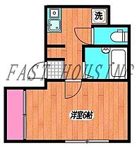 東京都渋谷区代々木２丁目（賃貸アパート1K・3階・20.86㎡） その2