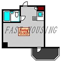 東京都渋谷区本町３丁目（賃貸マンション1R・6階・13.89㎡） その2