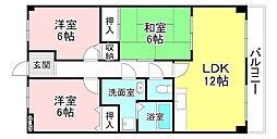 フェリーチェ菩提寺 3階/305