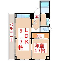 坂井ビル  ｜ 鹿児島県鹿児島市上本町14番地15（賃貸マンション1LDK・2階・35.10㎡） その2