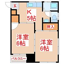 浜平ビル  ｜ 鹿児島県鹿児島市新屋敷町10番地21（賃貸マンション2K・4階・34.02㎡） その2