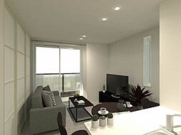 シャーメゾンエレガント 2階1LDKのリビング/ダイニング