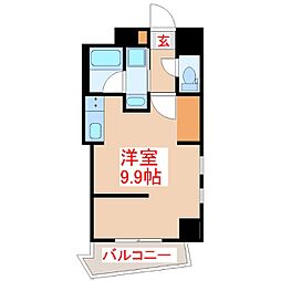 Seplus南林寺 ワンルームの間取図画像