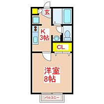 セジュール花並木  ｜ 鹿児島県姶良市西餅田3349番地1（賃貸アパート1K・2階・26.93㎡） その2