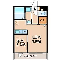 Ａ／ＲＡＩＤＯ  ｜ 鹿児島県鹿屋市笠之原町31番地11（賃貸マンション1LDK・2階・28.60㎡） その2