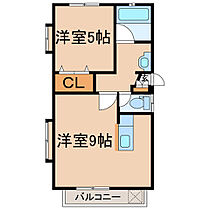 メゾンソレイユ  ｜ 鹿児島県鹿屋市寿8丁目22番地44（賃貸アパート1LDK・2階・33.00㎡） その2