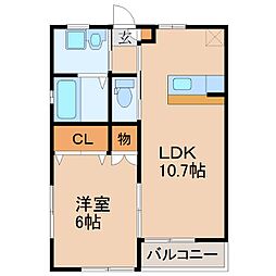 サンハイツ岡崎　Ｌ 2階