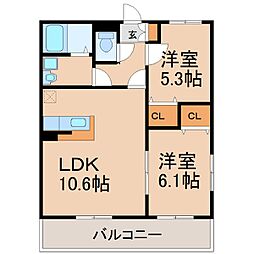 ユーミーグランドール 2階/-