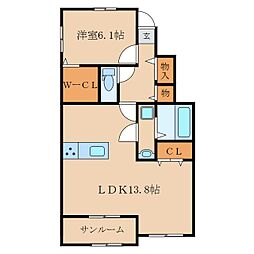 ポルトボヌール C 1階