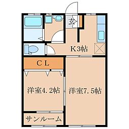 フォレストコート　Ｂ棟 1階
