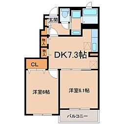 サンリットヒル II 1階