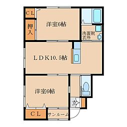 ボヌール旭原　Ａ棟 1階