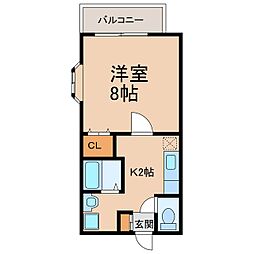 フェヴァリー　D 1階